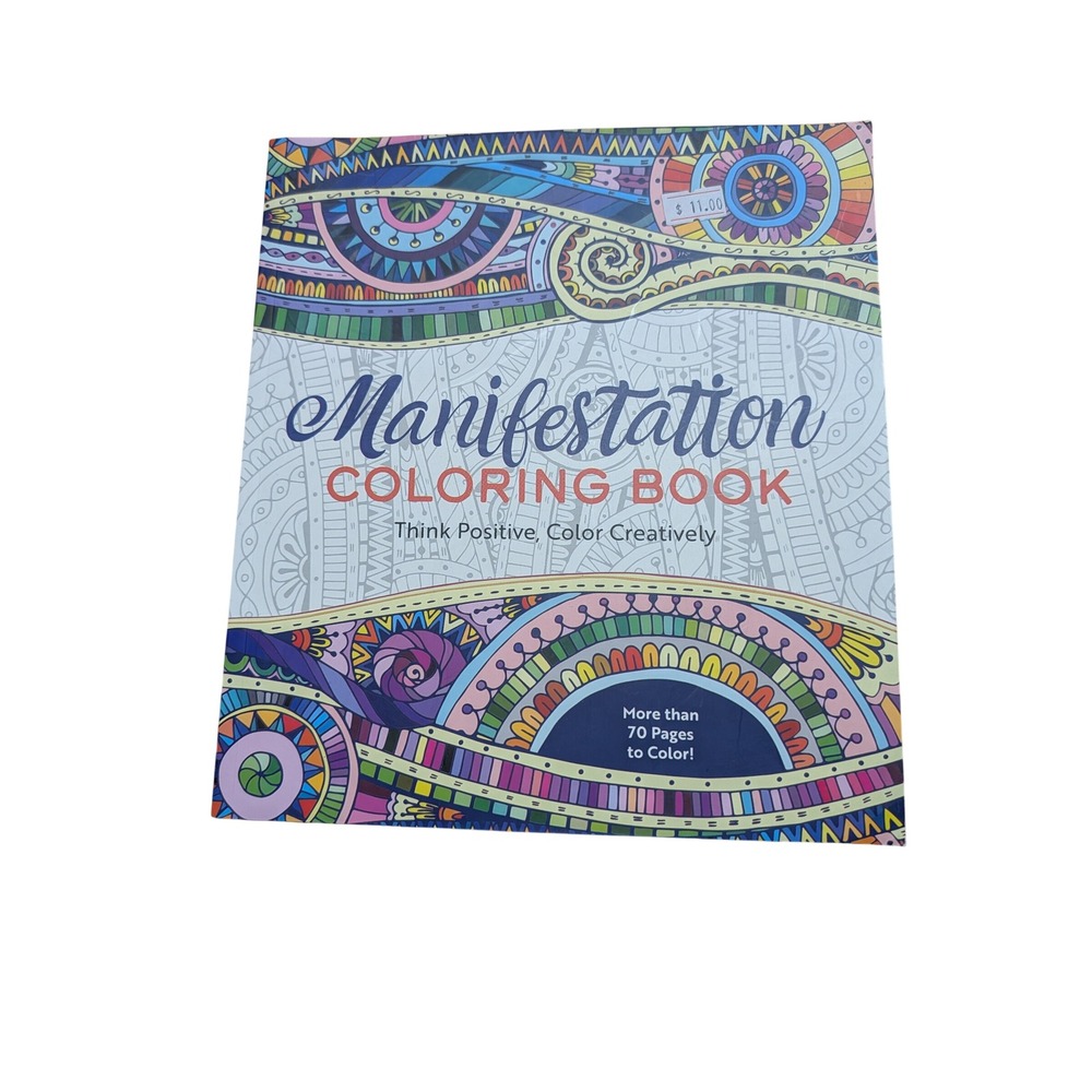 Chartwell Books Manifestation Coloring Book Unisex OS Multicolor Exc 70 Pages